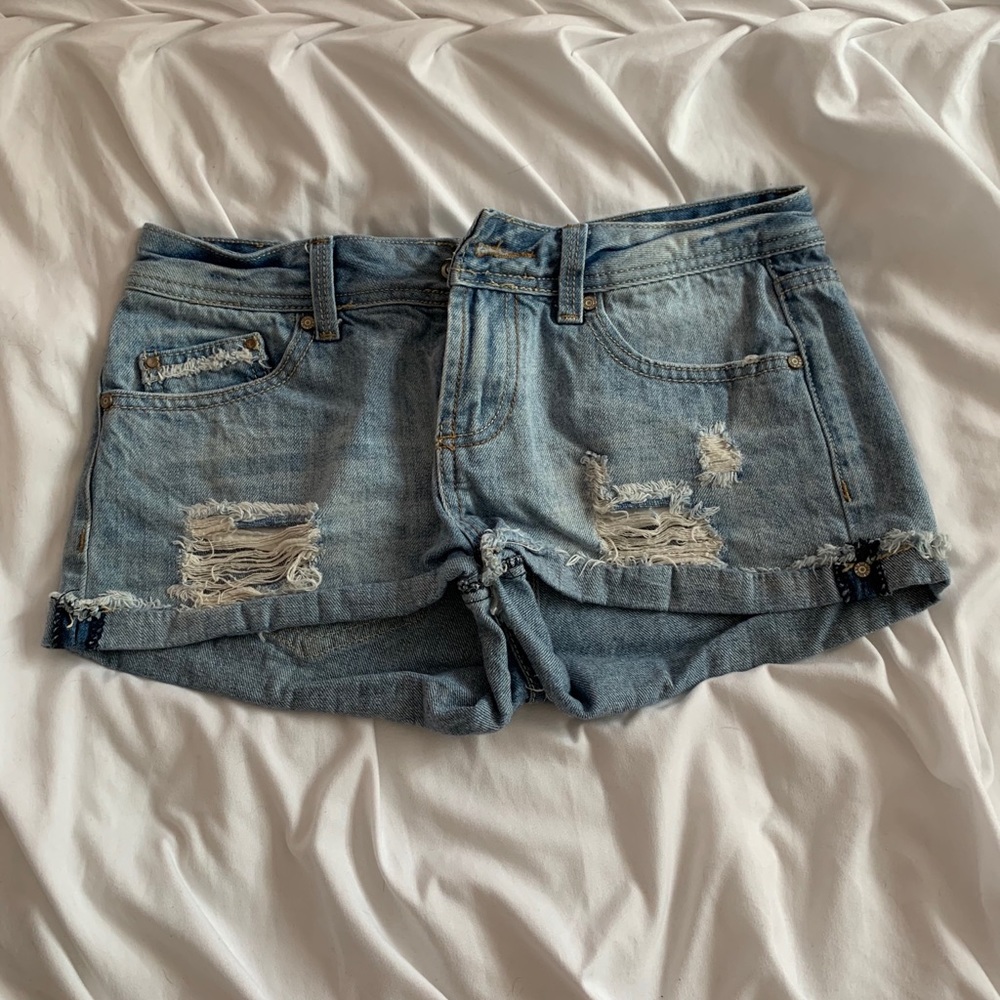 jean shorts